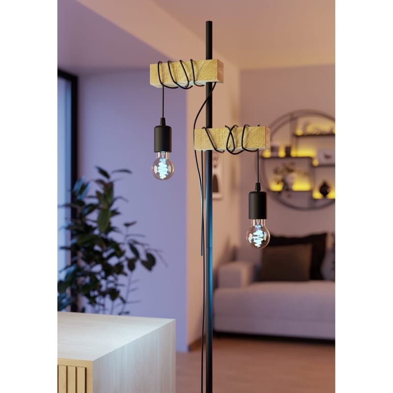 Ljuskälla 2xLM-ZIG-CCT E27 A60 4,9W Amber + Brytare - 6 cm - Belysning - Ljuskällor & glödlampor - LED belysning - LED-lampa