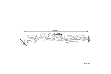 Ljusstake Cleonae - Inredning & dekor - Ljus & dofter - Ljusstake & kandelaber - Kandelaber bord