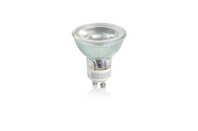 LK LED GU10 5W 400lm 3000K 3-steg