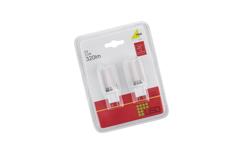 LK LED G9 3,5W 320lm 3000K 3-steg 2-PK
