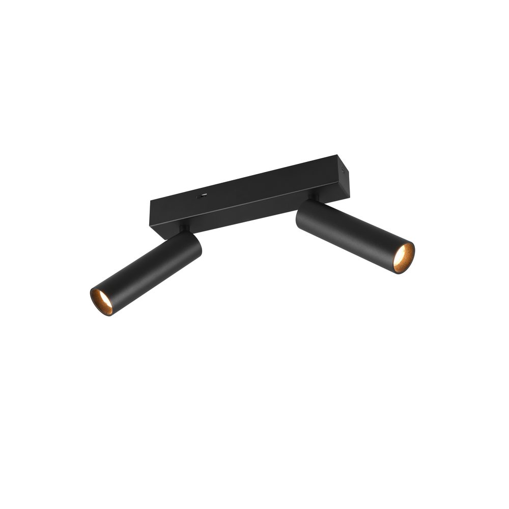 Spot Ambala - 2 lampor, Mattsvart