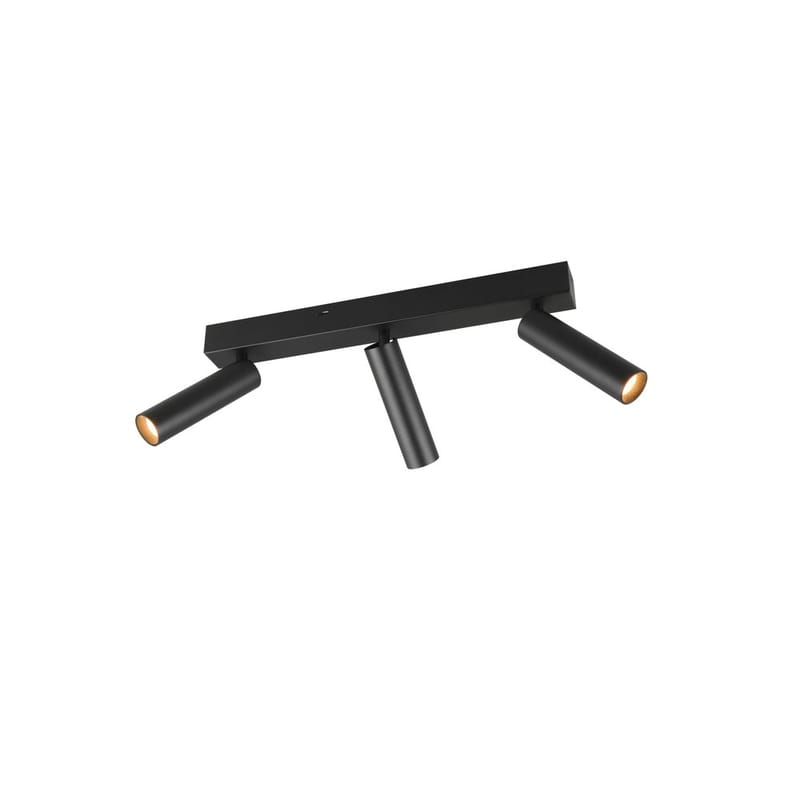 Spot Ambala, 3 lampor, Mattsvart