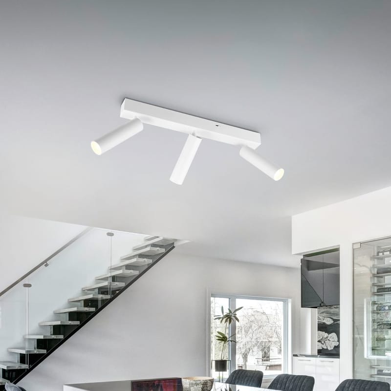 Spot Ambala - 3 lampor, Mattvit - Belysning - Ljuskällor & glödlampor - Spotlights & downlights - Spotlight skena