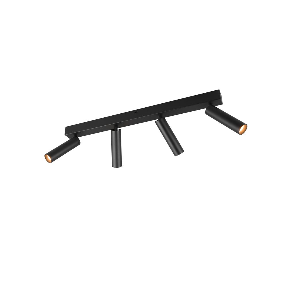 Spot Ambala - 4 lampor, Mattsvart