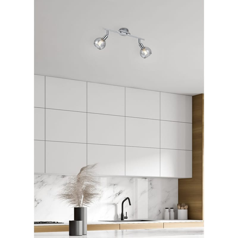 Spot Brest - 2 lampor - Belysning - Ljuskällor & glödlampor - Spotlights & downlights - Spotlight skena