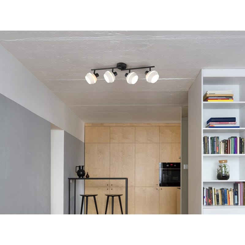 Spot Isla - 4 lampor - Belysning - Ljuskällor & glödlampor - Spotlights & downlights - Spotlight skena