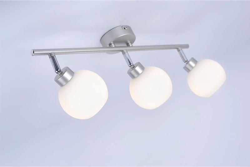 CHARLOTTE Spot Vit/Grå - Belysning - Ljuskällor & glödlampor - Spotlights & downlights - Spotlight skena