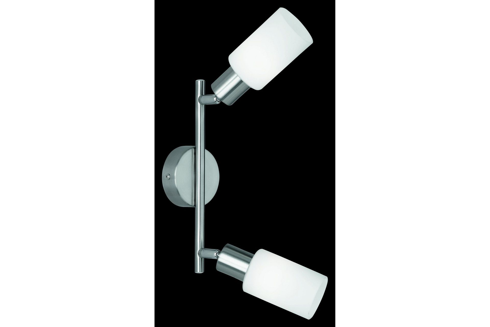 Mars Spotlight 2L E14 borstad stål/ vit - Borstad stål/Vit