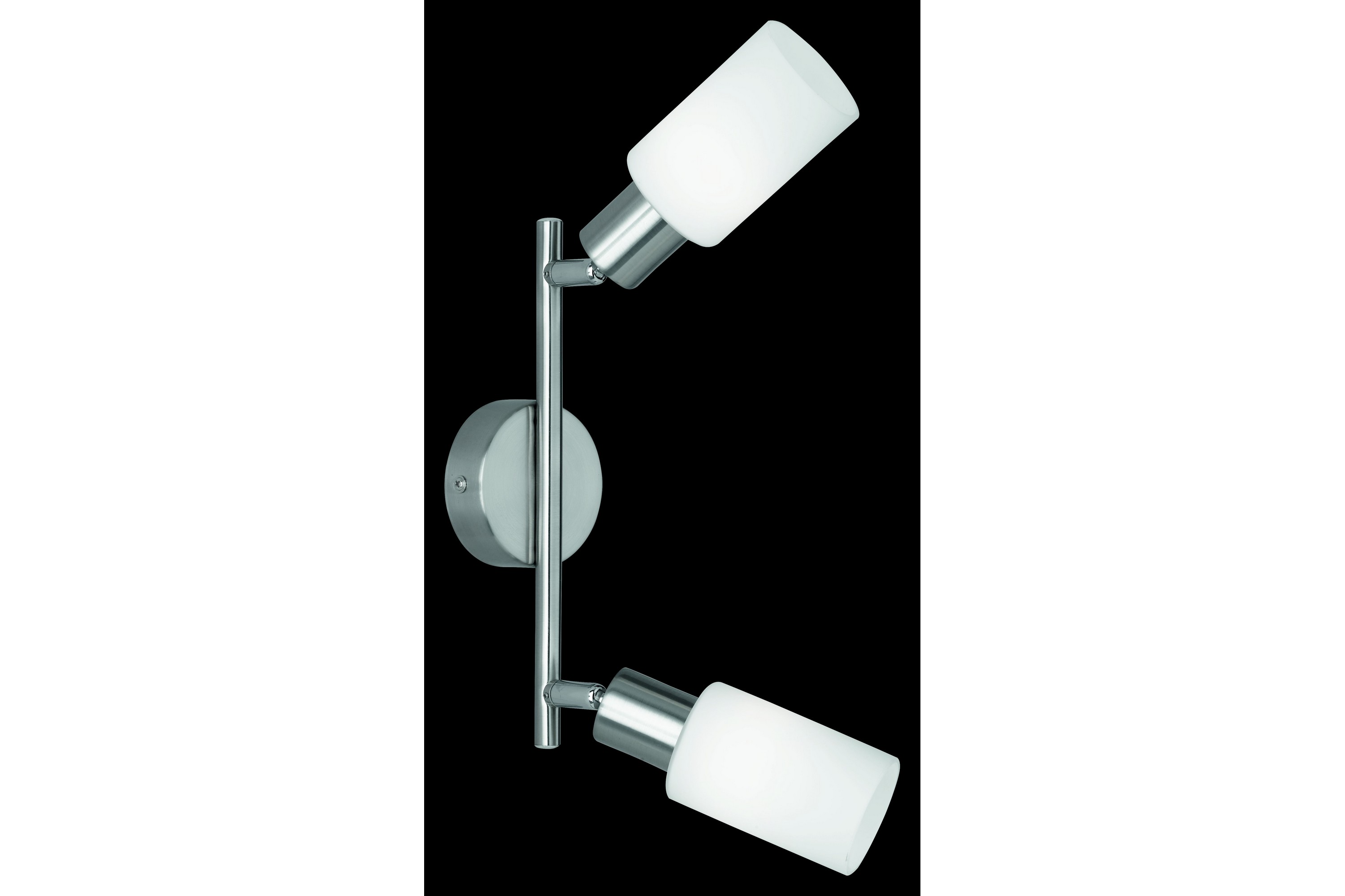 MARS Spotlight - Borstad stål/Vit