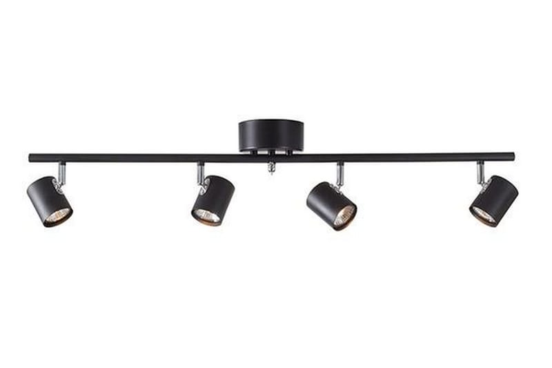 Spotlight Alpha 83 Cm 4 Lampor Svart - 0 - Sovrumslampa - Spotlight skena