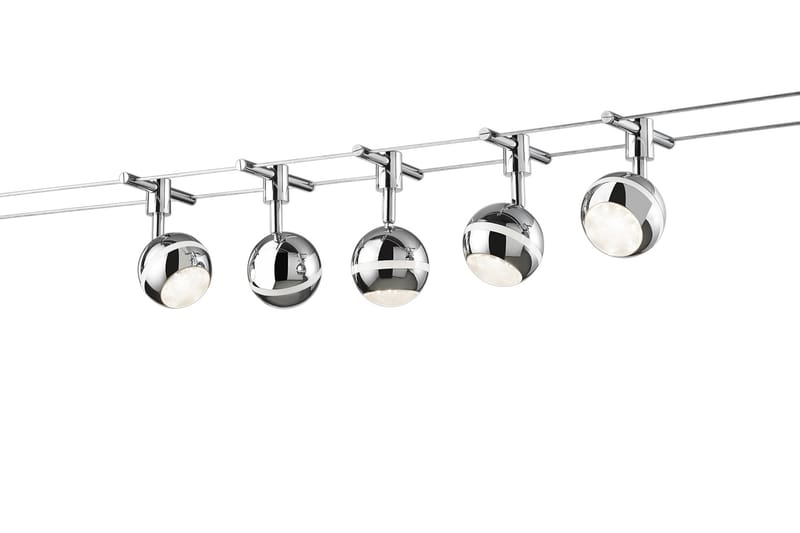 Trio Lighting Baloubet Spotlight - Sovrumslampa - Spotlight skena