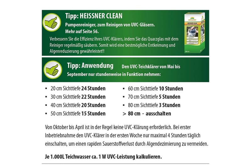 Utbyteslampa Heissner UVC PL-S 7 W (135 mm) - 7 W (135 mm) - Belysning - Ljuskällor & glödlampor - UV-lampa & UV-lysrör