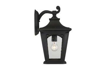 Bedford Quoizel Vägglampa utomhus - Black - Belysning - Utomhusbelysning - Fasadbelysning