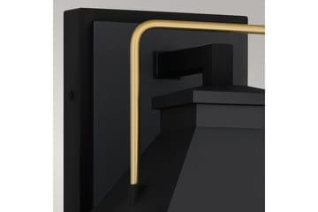 Buckley Quoizel Vägglampa utomhus - Black||Brass - Belysning - Utomhusbelysning - Fasadbelysning