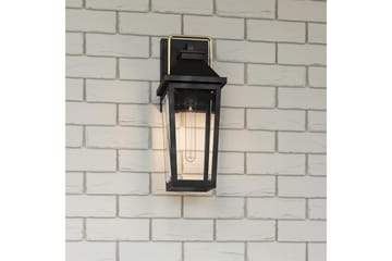 Buckley Quoizel Vägglampa utomhus - Black||Brass - Belysning - Utomhusbelysning - Fasadbelysning