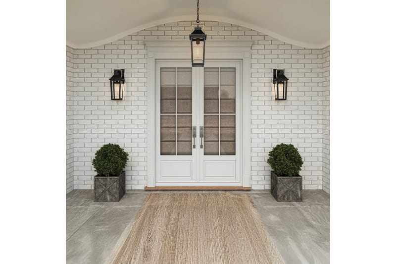 Buckley Quoizel Vägglampa utomhus - Black||Brass - Belysning - Utomhusbelysning - Fasadbelysning