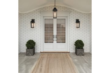 Buckley Quoizel Vägglampa utomhus - Black||Brass - Belysning - Utomhusbelysning - Fasadbelysning