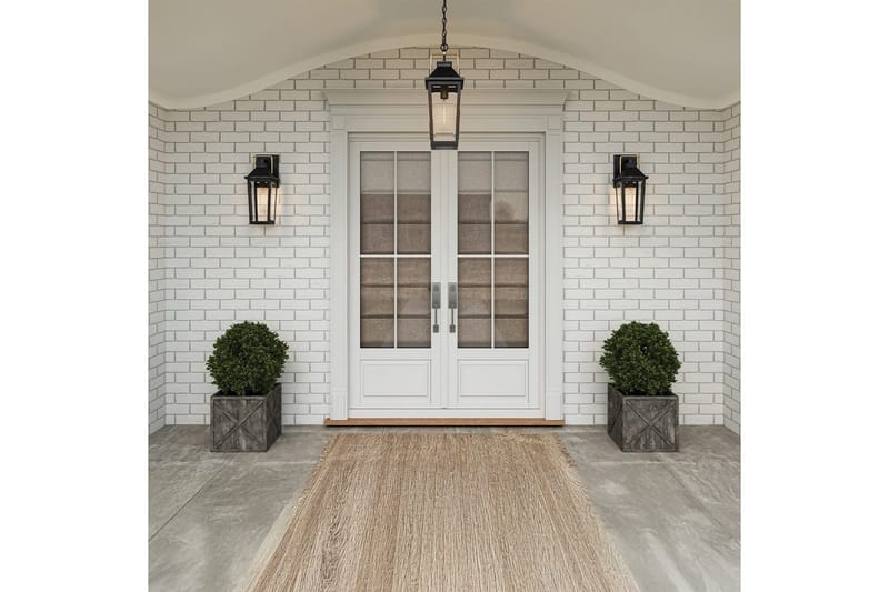 Buckley Quoizel Vägglampa utomhus - Black||Brass - Belysning - Utomhusbelysning - Fasadbelysning