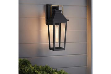 Buckley Quoizel Vägglampa utomhus - Black||Brass - Belysning - Utomhusbelysning - Fasadbelysning