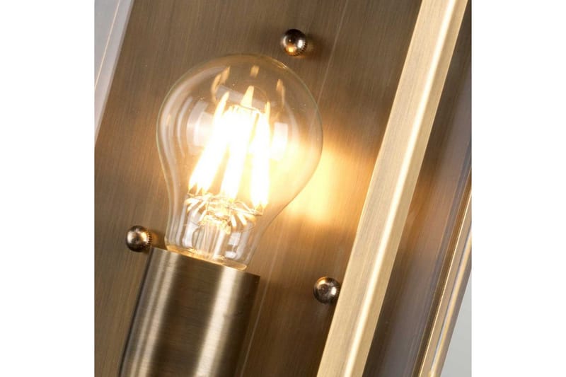 Downing Street Elstead Lighting Vägglampa utomhus - Brass - Belysning - Utomhusbelysning - Fasadbelysning