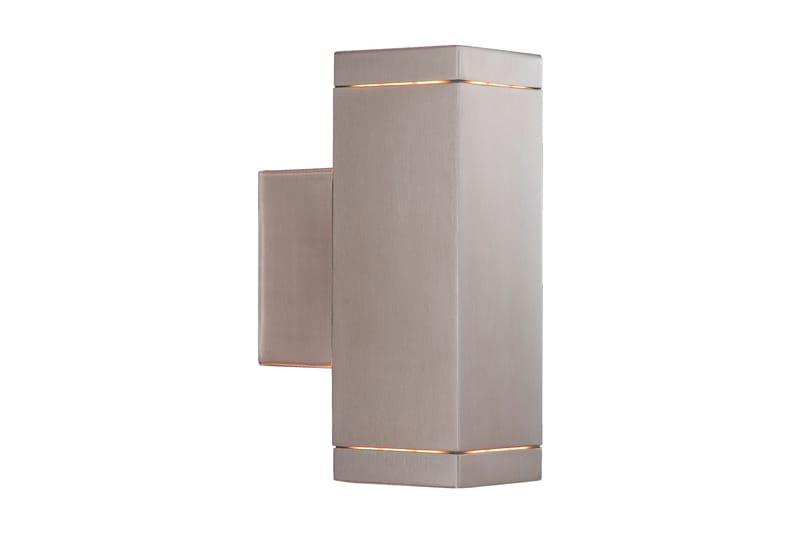 2L LED Silver Square - Fasadbelysning
