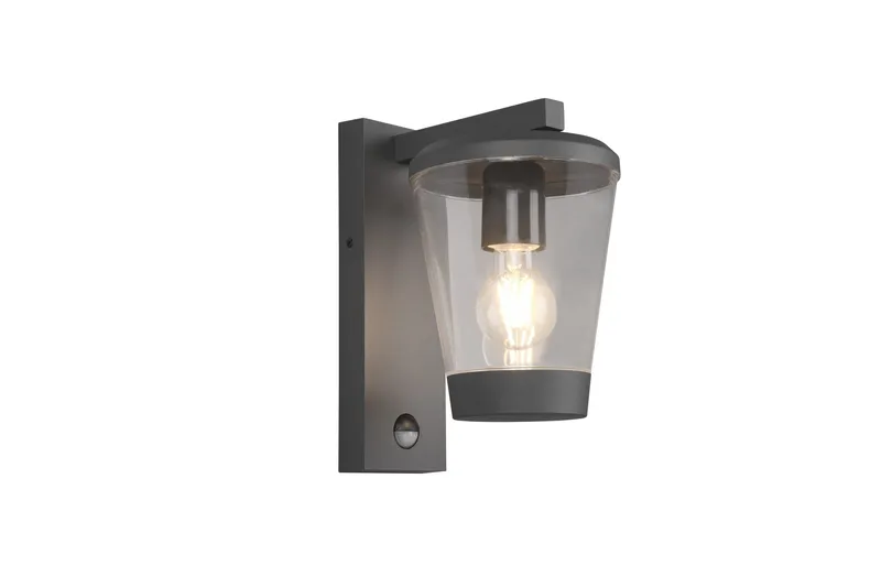 Cavado Vägglampa E27 antracit rörelsessensor, Antracit
