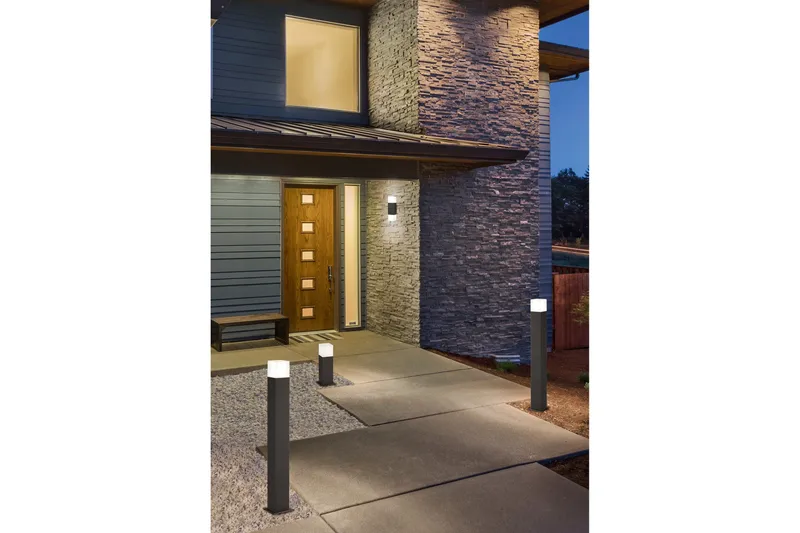 Hudson LED E14 Vägglampa 2L antracit - Vit - Belysning - Utomhusbelysning - Fasadbelysning