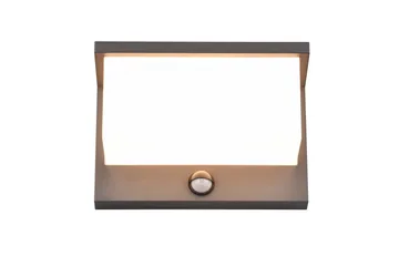Nestos LED Vägglampa antracit rörelsesensor - Antracit - Belysning - Utomhusbelysning - Fasadbelysning