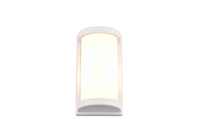 PUELO Vägglampa E27 Matt vit - Matt vit - Belysning - Utomhusbelysning - Fasadbelysning