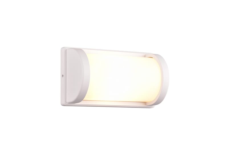 Puelo Vägglampa E27 mattvit - Matt vit - Belysning - Utomhusbelysning - Fasadbelysning