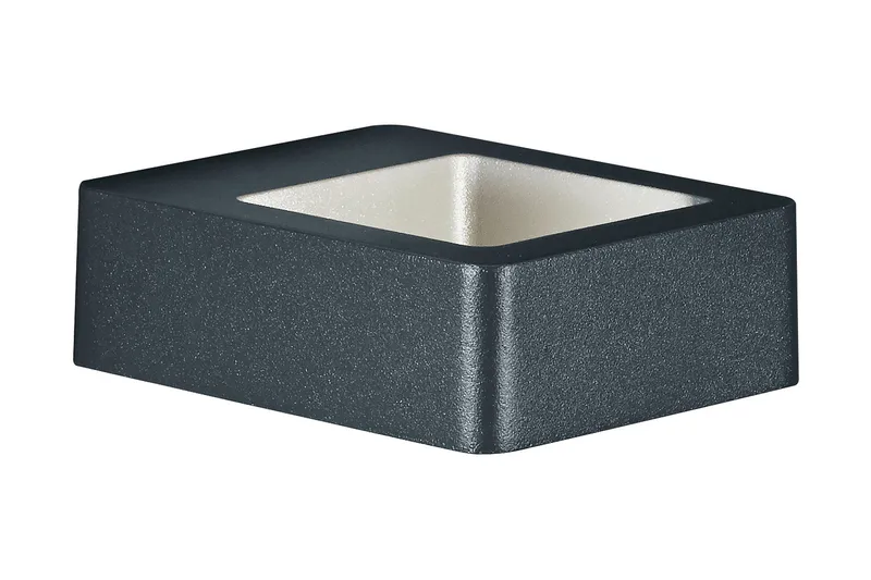Reno LED Vägglampa antracit, Antracit/Vit