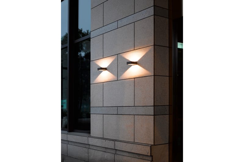 RENO Vägglampa LED Vit - Antracit/Vit - Belysning - Utomhusbelysning - Fasadbelysning