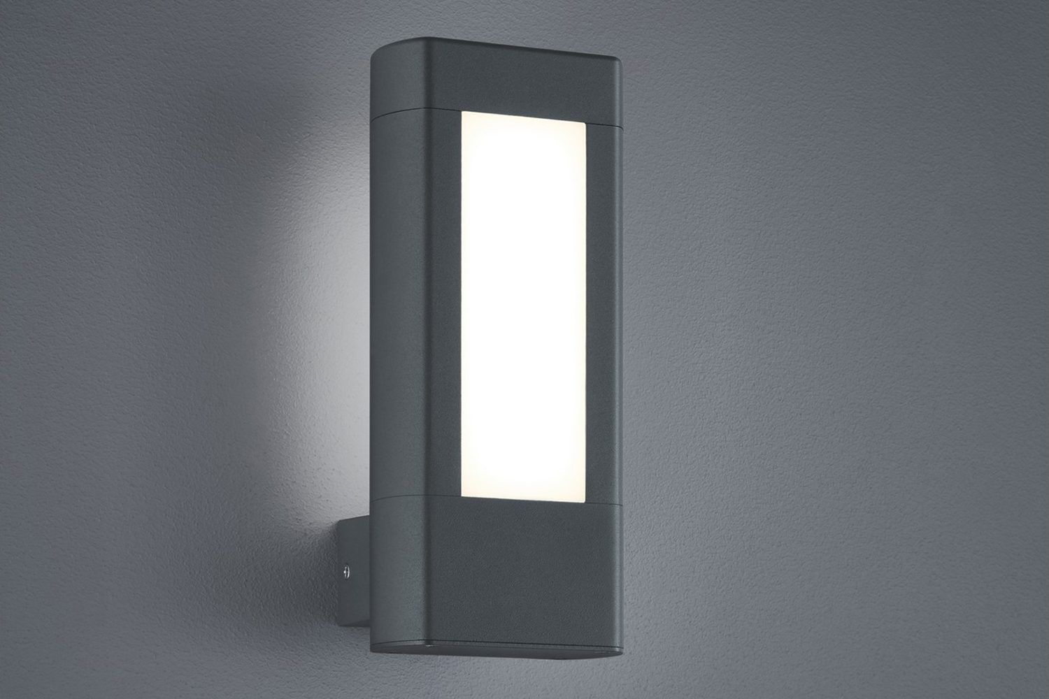 Rhine LED Vägglampa antracit - Antracit/Vit