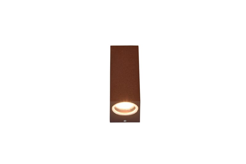 Roya Vägglampa 2xGU10 rost fyrkant - Rost - Belysning - Utomhusbelysning - Fasadbelysning