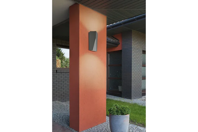 Tay LED Vägglampa antracit - Vit - Belysning - Utomhusbelysning - Fasadbelysning