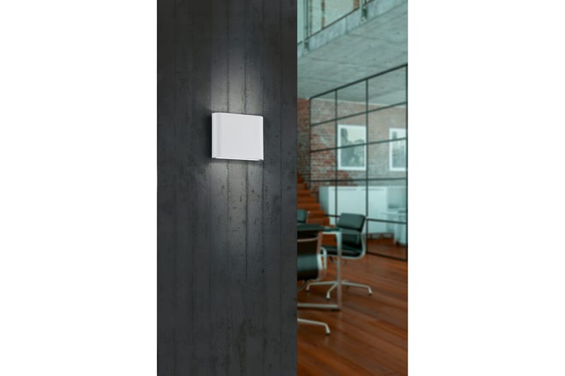 Thames II LED Vägglampa 11,5x9 cm mattvit - Vit - Belysning - Utomhusbelysning - Fasadbelysning