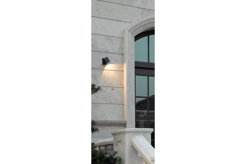 Tiber LED Vägglampa antracit - Vit - Belysning - Utomhusbelysning - Fasadbelysning