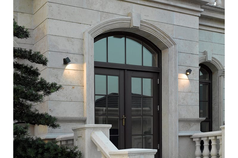 Tiber LED Vägglampa antracit - Vit - Belysning - Utomhusbelysning - Fasadbelysning