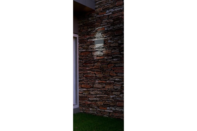 Trent LED Vägglampa antracit - Antracit/Vit - Belysning - Utomhusbelysning - Fasadbelysning