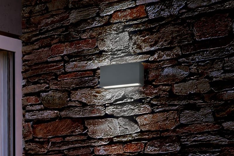Trent LED Vägglampa antracit - Antracit/Vit - Belysning - Utomhusbelysning - Fasadbelysning
