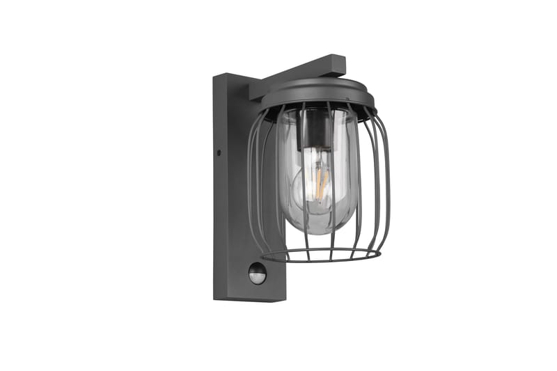 Tuela Vägglampa E27 antracit rörelsessensor - Antracit - Belysning - Utomhusbelysning - Fasadbelysning