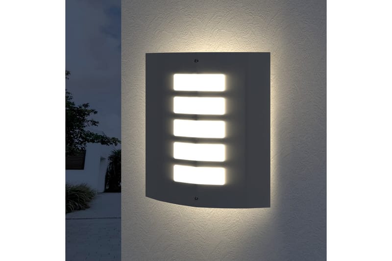 Utebelysning Falerna vägglampa - Silver - Belysning - Utomhusbelysning - Fasadbelysning