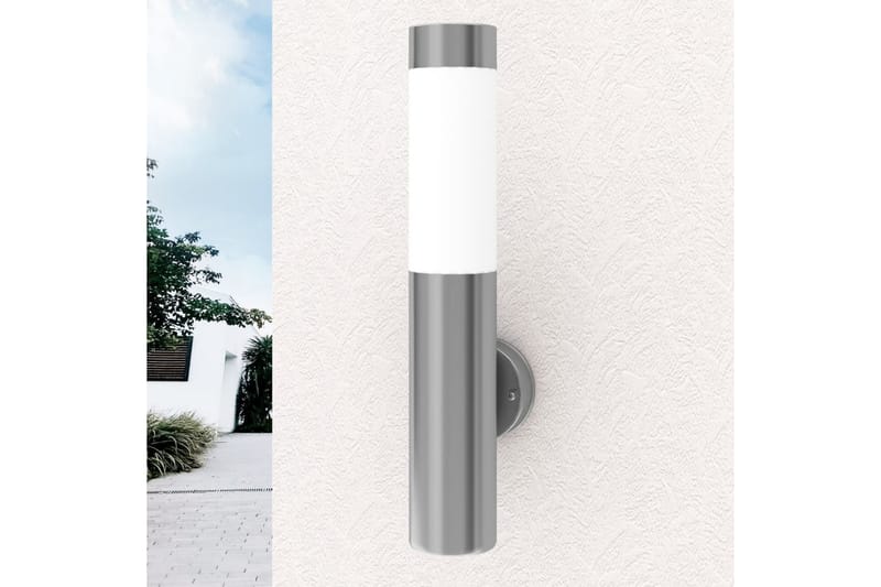 Utebelysning Savona vägglampa - Silver - Belysning - Utomhusbelysning - Fasadbelysning