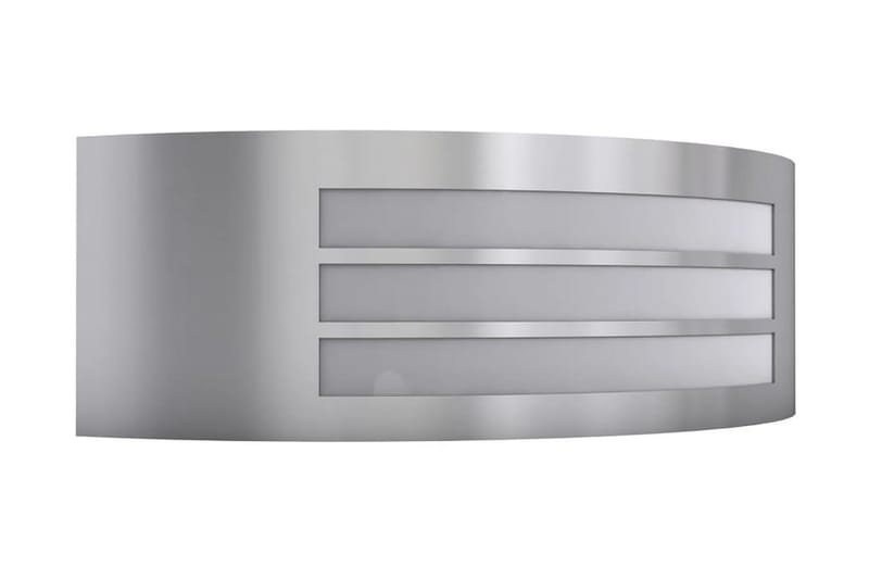 Utomhusvägglampa rostfritt stål - Silver - Belysning - Utomhusbelysning - Fasadbelysning