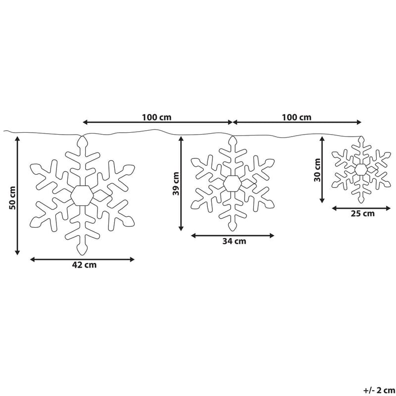 Hängande Juldekoration Utomhus Lohela - Belysning - Utomhusbelysning - Fasadbelysning