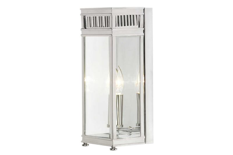 Holborn Elstead Lighting Vägglampa utomhus, Chrome