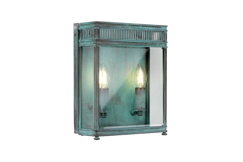 Holborn Elstead Lighting Vägglampa utomhus, Green