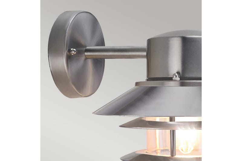 Köpenhamn Elstead Lighting Vägglampa utomhus - Silver - Belysning - Utomhusbelysning - Fasadbelysning