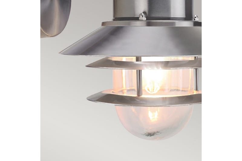 Köpenhamn Elstead Lighting Vägglampa utomhus - Silver - Belysning - Utomhusbelysning - Fasadbelysning