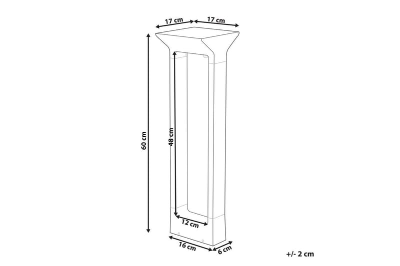 Lekstalio LED Solcellsbelysning 60 cm - Svart - Belysning - Utomhusbelysning - Solcellslampa & solcellsbelysning